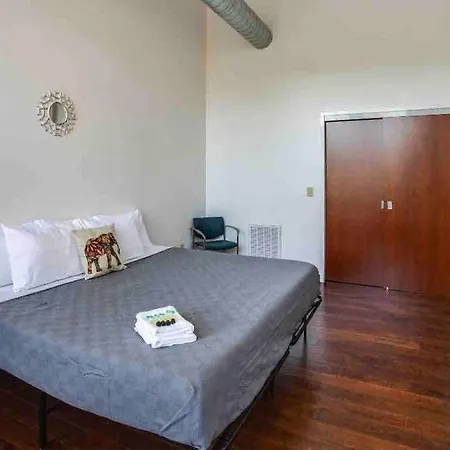 Ferienwohnung Ny Style Centric Loft With King Bed By Park Av. Rochester Exterior foto